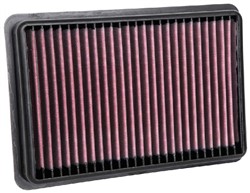 Sports air filter (panel) 33-3129 295/199/37mm fits HYUNDAI GRAND SANTA FÉ, SANTA FÉ III; KIA SORENTO II, SORENTO II/SUV_1