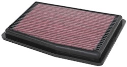Sports air filter (panel) 33-5109 246/198/25mm fits HYUNDAI; KIA_1
