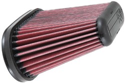 Sports air filter (round) E-0665 244/62/214mm fits CHEVROLET CORVETTE_1