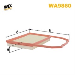 Air filter WA9860WIX