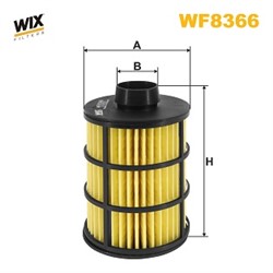 Фільтр паливний WIX FILTERS WF8366WIX