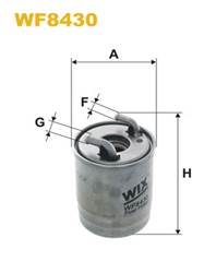 Degalų filtras WIX FILTERS WF8430WIX