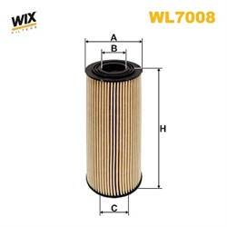 Спортивний масляний фільтр WIX FILTERS WL7008WIX_0