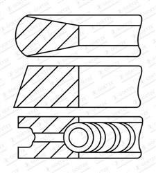 Piston Ring Kit 08-431900-10