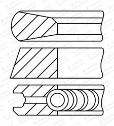 Piston Ring Kit 08-445200-40