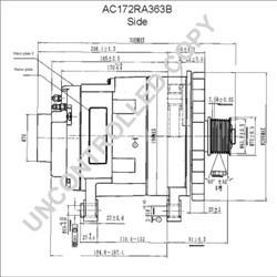 Alternator PE AC172RA363B