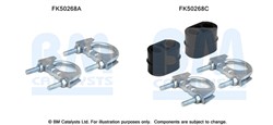Zestaw montażowy układu wydechowego FK50268A_0