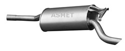 ASMET Izplūdes gāzu trokšņa slāpētājs (pēdējais) ASM01.009_1