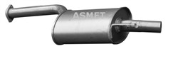 Izpūtēja sistēma priekšējā daļa ASMET ASM01.013