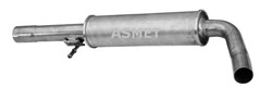 Izpūtēja sistēma vidējā daļa ASMET ASM03.076