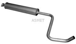 Izpūtēja sistēma priekšējā daļa ASMET ASM05.247