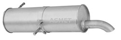 Išmetimo sistemos duslintuvas galas ASMET ASM08.056