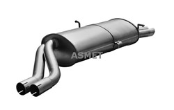 ASMET Izplūdes gāzu trokšņa slāpētājs (pēdējais) ASM12.040_0