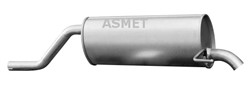 ASMET Izplūdes gāzu trokšņa slāpētājs (pēdējais) ASM16.097_1