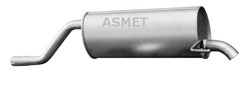 ASMET Izplūdes gāzu trokšņa slāpētājs (pēdējais) ASM16.099_1