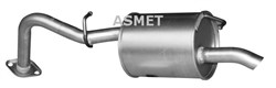 ASMET Izplūdes gāzu trokšņa slāpētājs (pēdējais) ASM20.020_1