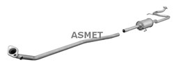 Izpūtēja sistēma vidējā daļa ASMET ASM20.042