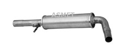 Izpūtēja sistēma vidējā daļa ASMET ASM21.009