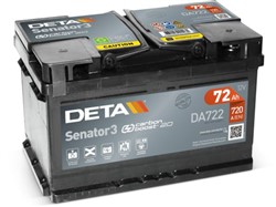 Vieglo auto akumulators DETA DA722