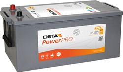 Akumulators DETA POWERPRO DF2353 12V 235Ah 1300A (518x279x240)_0
