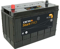 Akumulators DETA STARTPRO DG110B 12V 110Ah 950A (330x173x240)_0