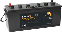 Akumulators DETA STARTPRO DG1402 12V 140Ah 900A (508x178x205)