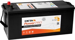 Akumulators DETA POWERPRO (AGRI & CONSTRUCTION) DJ1523 12V 152Ah 1130A (513x189x223)_0