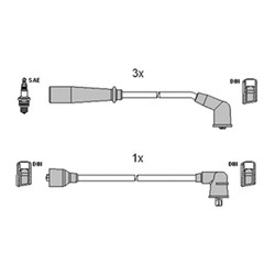 Ignition Cable Kit HUCO134120_0