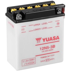 Akumulators YUASA 12N5-3B YUASA 12V 5,3Ah 35A (120x60x130)_3