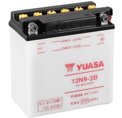 Akumulator motocyklowy YUASA 12N9-3B YUASA 12V 9,5Ah 85A P+_3