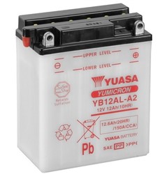 Akumulator motocyklowy YUASA YB12AL-A2 YUASA 12V 12,6Ah 150A P+_3