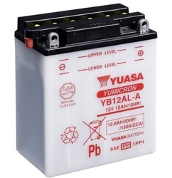 Akumulator motocyklowy YUASA YB12AL-A YUASA 12V 12,6Ah 150A P+_3