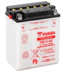 Akumulator motocyklowy YUASA YB14-A2 YUASA 12V 14,7Ah 175A L+_3