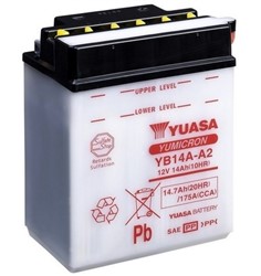Akumulator motocyklowy YUASA YB14A-A2 YUASA 12V 14,7Ah 175A L+_3