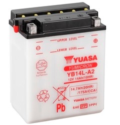 Akumulator motocyklowy YUASA YB14L-A2 YUASA 12V 14,7Ah 175A P+_3