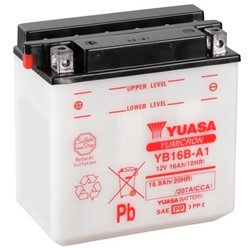 Akumulators YUASA YB16B-A1 YUASA 12V 16,8Ah 207A (160x90x161)_3