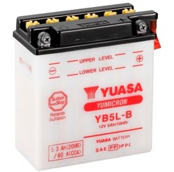 Akumulators YUASA YB5L-B YUASA 12V 5,3Ah 60A (121x60x130)_3