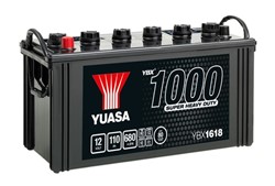 Akumuliatorius YUASA YBX1618 12V 110Ah 680A K+_0