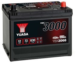 Akumulators YUASA YBX3000 SMF YBX3068 12V 72Ah 630A (269x174x223)_3