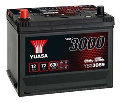 Akumulators YUASA YBX3000 SMF YBX3069 12V 72Ah 630A (269x174x223)_3