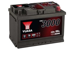 Akumuliatorius YUASA YBX3096 12V 76Ah 680A D+_3