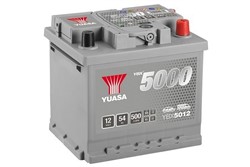 Akumulators YUASA YBX5000 Silver High Performance SMF YBX5012 12V 54Ah 500A (207x175x190)_3