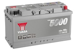 Akumulators YUASA YBX5000 Silver High Performance SMF YBX5019 12V 100Ah 900A (353x175x190)_3