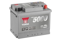 Akumulators YUASA YBX5000 Silver High Performance SMF YBX5027 12V 65Ah 640A (243x175x190)_3
