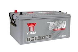 Akumulators YUASA 5000 Series Super Heavy Duty YBX5625 12V 230Ah 1350A (516x274x236)_3