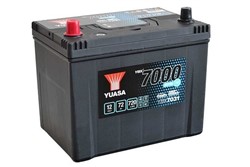 Akumulators YUASA START&STOP EFB; YBX7000 EFB Start Stop Plus YBX7031 12V 72Ah 720A (260x173x225)