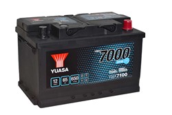 Akumulators YUASA START&STOP EFB; YBX7000 EFB Start Stop Plus YBX7100 12V 65Ah 650A (278x175x175)_3
