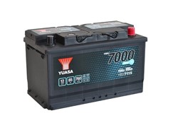 Akumulators YUASA START&STOP EFB; YBX7000 EFB Start Stop Plus YBX7115 12V 85Ah 760A (317x175x190)_3
