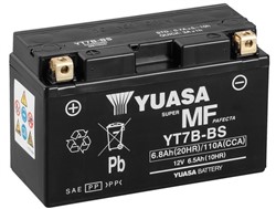Akumulator motocyklowy YUASA YT7B-BS YUASA 12V 6,8Ah 110A L+_3