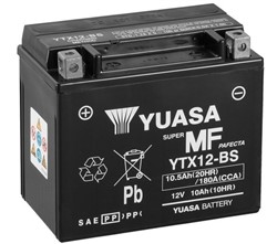 Akumulator motocyklowy YUASA YTX12-BS YUASA 12V 10,5Ah 180A L+_3